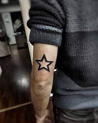 Man Arm Back Star Tattoo Erkek Arka Kol Yildiz Dovmesi Yildiz Dovmeleri Dovme Tattoo