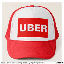 Uber Driver Baseball Cap Truckers Hat Red Zazzle Com Trucker Hat Baseball Cap Uber Driver