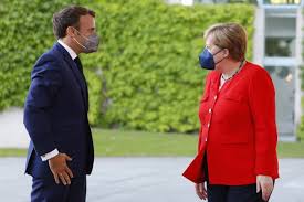 Macron and merkel's joint unveiling of a european recovery fund worth half a trillion euros to bail out the now, suddenly, merkel has openly broken ranks, sacrificing teutonic rigor to macron's gallic. Merkel Und Macrons Russland Debakel Am Eu Gipfel Hat Grunde