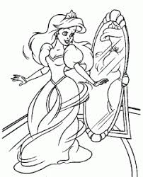 These alphabet coloring sheets will help little ones identify uppercase and lowercase versions of each letter. The Little Mermaid Free Printable Coloring Pages For Kids