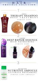 The Total Hair Care Solution For Damaged Hair Hair Care Solutions Hair Care Natural Hair Remedies