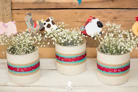 Maybe you would like to learn more about one of these? Burlap Covered Centerpieces For A Western Party The American Patriette