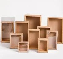 Folding Window Drawer Packaging Kraft Paper Gift Box For Tea ...