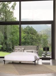 The italian classical furniture for bedroom will surprise your in a pleasant way due to the unique chromatics, an intense royal blue and textile combinations that are unique for upholstering the chairs. Matrimonial Bed Gaudi By Matteo Nunziati Archi Living Com