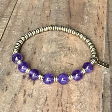 Crown Chakra Bangle Bracelet Amethyst Bangle Bangle Bracelets Bracelets For Men