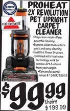 Bissell Proheat 2x Revolution Pet Carpet Cleaner 1548r Bissell Proheat 2x Revolution Pet Upright Carpet Cleaner From Ollie S Bargain Outlet 99 99 Carpet Cleaners Cleaners Decorating Blogs