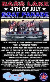 4th of july at birkdale village. Yosemite Madera On Twitter Before Next Week S Fireworks Join Us For The Bass Lake 4th Of July Boat Parade Decorate Your Boat With A Dash Or More Of Patriotic Flare For A