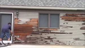 Maybe you would like to learn more about one of these? Removing Paint Red Cedar Siding With The Dustless Blaster Youtube