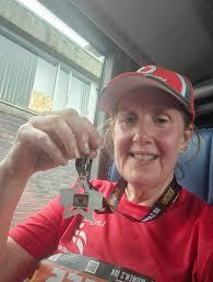 Well done to Allwyn and Fiona running the woman's 10k in Glasgow this  morning..... smashed it girls well done 👏👏👏❤️