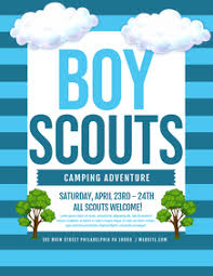 Upload the template from your computer or find it using the inner search of the website. 860 Boy Scout Customizable Design Templates Postermywall