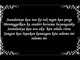 Vierra Seandainya Lirik Youtube