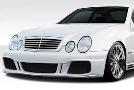 Duraflex 98 02 Mercedes Clk W208 Br T Front Bumper Cover Kit Mercedes Clk Body Kit Mercedes