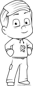 Pj masks coloring pages gecko. Pj Masks Coloring Pages Coloringall