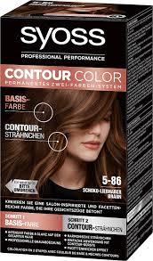 Selbst hab ich nur erfahrung mit blondierwäsche + farbe (von dunkelbraun auf hellbraun) hinterher. Syoss Contour Color Stufe 3 5 86 Schoko Liebhaber Braun Permanentes Zwei Farben System 1er Pack 1 X 183 Ml Amazon De Beauty