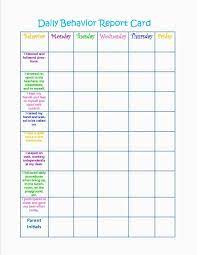 Behavior Charts Printable For Kids Behavior Chart Printable School Behavior Chart Child Behavior Chart