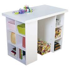 Tms Wood Craft Table Craft Tables With Storage Craft Table Diy Craft Table