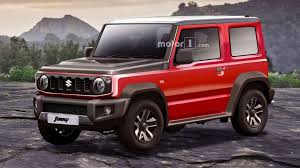 The new body shows a flat roof, a black plastic frame of. 2021 Suzuki Jimny Model Price And Review Suzuki Jimny Suzuki New Suzuki Jimny