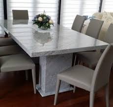 Alpine white is a precious granite materials from brazil. Granite Top Dining Table You Ll Love In 2021 Visualhunt