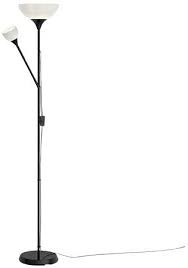 Hektar floor lamp with led bulb, dark gray. Ikea Not Floor Uplight Reading Lamp Black Amazon Com