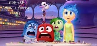 Disney inside out fear coloring pages. Inside Out Activity Coloring Pages From Disney S Pixar