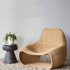Free Shipping Outdoor Indoor Rattan Chair Furniture Simple Rattan Sofa Hotel Model Room Lounge Chair Beach Ch In 2020 Lounge Chair Outdoor Rattan Chair Outdoor Chairs