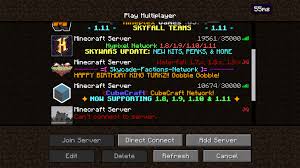 How to build your own minecraft server on windows, mac or linux. Mc 110637 Visual Glitch When Scrolling On Multiplayer Tab List You Can Still See The Server Info When Off Screen Jira