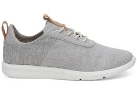 drizzle grey chambray mix womens cabrillo sneakers toms