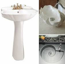 coastal bathroom sinks frosted glass