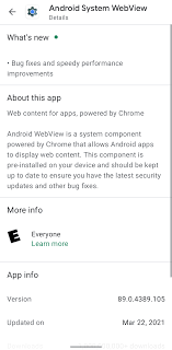 It appears that an update to. Here S How To Fix Those Mysterious Android Webview Crashes