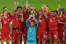 La nueva camiseta se encuentra disponible en todas las tiendas físicas del fc bayern, así como en la tienda online, junto a todos los parches de la ucl y el logo gratuito de audi. Bayern Munich Campeon De La Supercopa De Alemania Vence Al Dortmund