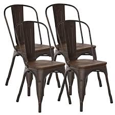 Set of 2 end caps for metal chair,double glider,single glider,rocker,bar chair. White Metal Dining Chairs Set Of 4 480lb Load Bearing Pre Assembled Antique Iron Stackable Kitchen Furniture Dining Chairs Tolix For Cafe Bistro Restaurant Wedding Home Garden Store Home Kitchen