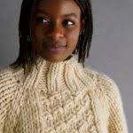 Sole Salvo For Purl Soho: Botanical Yoke Dog Sweater