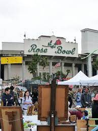 Rose Bowl Sign Going To California California Travel Rose Bowl Flea Market