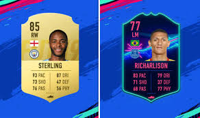 Fifa 21 players cards can have several designs and colours, making complex to understand the role of each item. Fifa 19 Totw 8 Predictions Sterling And Richarlison To Make Fut Xi Football Sport Express Co Uk