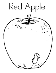 New users enjoy 60% off. Apple A Worm Is Smiling Inside Red Apple Coloring Page Apple Coloring Pages Red Apple Apple Coloring