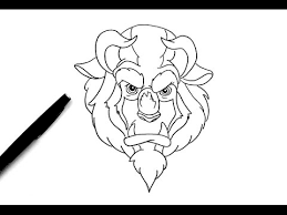 Coloriage conte belle et la bête. Rose De La Belle Et La Bete Dessin Facile Get Images One