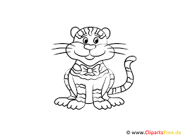 Hunderte von ausmalbildern zum drucken. Tiger Ausmalbild Zum Ausmalen Und Ausdrucken