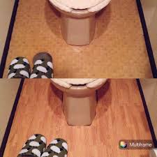 バス トイレ プチプラ ジョイントマット トイレの床 ナチュラル などのインテリア実例 2015 11 08 16 16 50 roomclip ルームクリップ ジョイントマット ナチュラル トイレ 可愛い家