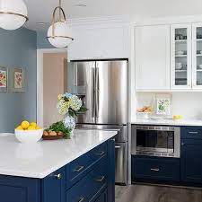 Check spelling or type a new query. Navy Blue Cabinets With Brass Hardware Design Ideas