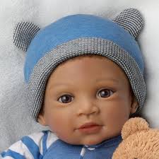 Calvin And Teddy B Ashton Drake Doll By Waltraud Hanl 19 inches