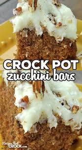 Maybe you would like to learn more about one of these? Crock Pot Zucchini Bars Recipes That Crock