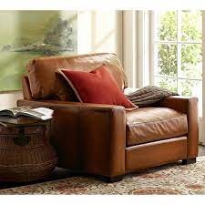 pottery barn turner square arm leather armchair 1 499 liked on polyvore featuring home furniture chairs a leather armchair furniture living room chairs