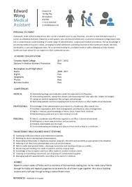 I'd like to apply for the data entry position you currently have advertised on your website. Student Entry Level Medical Assistant Resume Template