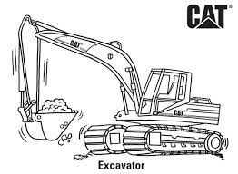 Cat® Equipment Coloring Pages | Cat | Caterpillar