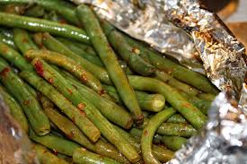 Simple Grilled Szechuan Green Beans Szechuan Green Beans Green Beans Grilled Green Beans