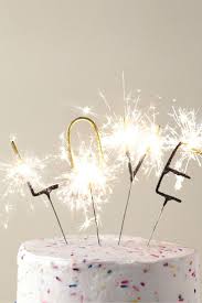 Modern Birthday Cake Candles Sparklers Sparkler Cake Topper Birthday Cake Sparklers Sparkler Candles Wedding Sparklers