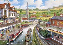 Experts say that challenging puzzles activate new parts of your brain to help you solve them. Canal Jigsaws The Canal Shop