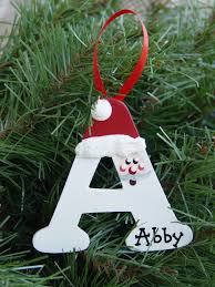 Personalized Santa Letter Ornaments Christmas Ornament Crafts Kids Christmas Ornaments Xmas Crafts