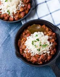 This Vegan Red Beans And Rice Recipe Seasoned With Garlic Onion Paprika And Oregano Is The Ultimate Comf Dinner Recipes Vegan Dinner Recipes Healthy Recipes