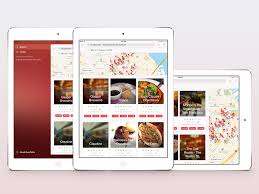 Opentable App Redesign For Ipad Mobile Inspiration Ux Web Design App